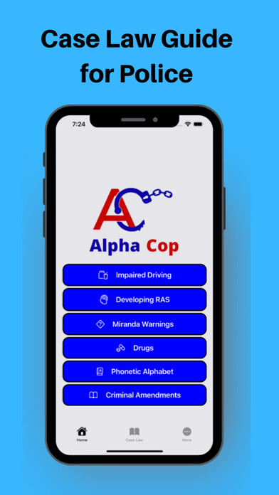 Emulate iPhone app Alpha Cop - Case Law Guide using MyAndroid Emulate iPhone app Alpha Cop - Case Law Guide using MyAndroid