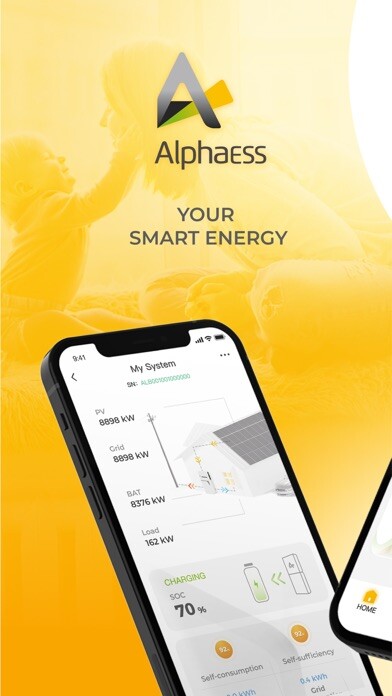 Emulate iPhone app AlphaESS using MyAndroid