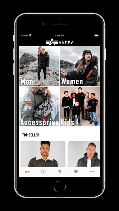 Emulate iPhone app Alpha Industries using MyAndroid Emulate iPhone app Alpha Industries using MyAndroid