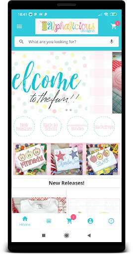 Run android online APK Alphalicious Designs from MyAndroid or emulate Alphalicious Designs using MyAndroid