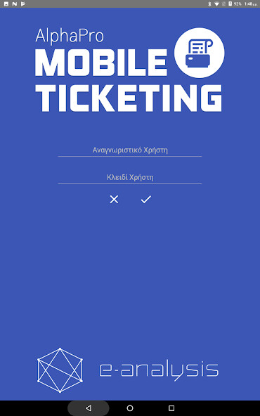 Run android online APK AlphaPro Mobile Ticketing from MyAndroid or emulate AlphaPro Mobile Ticketing using MyAndroid Run android online APK AlphaPro Mobile Ticketing from MyAndroid or emulate AlphaPro Mobile Ticketing using MyAndroid