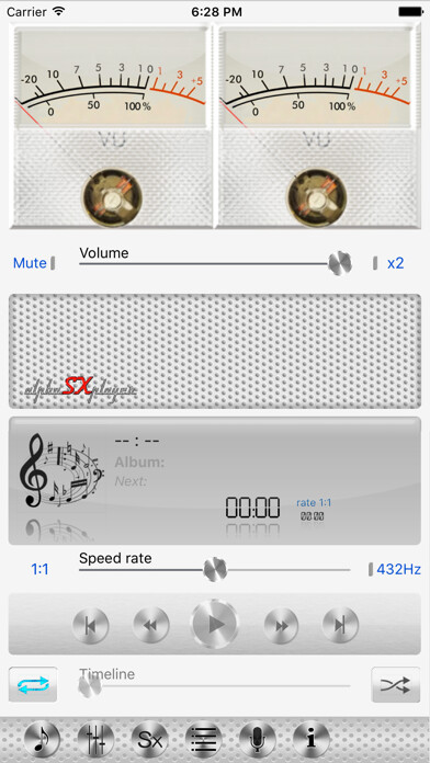 Emulate iPhone app alphaSXplayer -Magic of 432Hz using MyAndroid Emulate iPhone app alphaSXplayer -Magic of 432Hz using MyAndroid