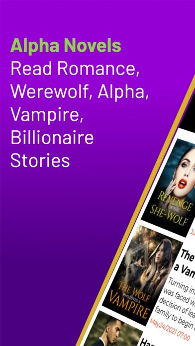 Emulate iPhone app Alpha WebNovel, Short Stories using MyAndroid