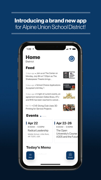 Emulate iPhone app Alpine Union School District using MyAndroid Emulate iPhone app Alpine Union School District using MyAndroid