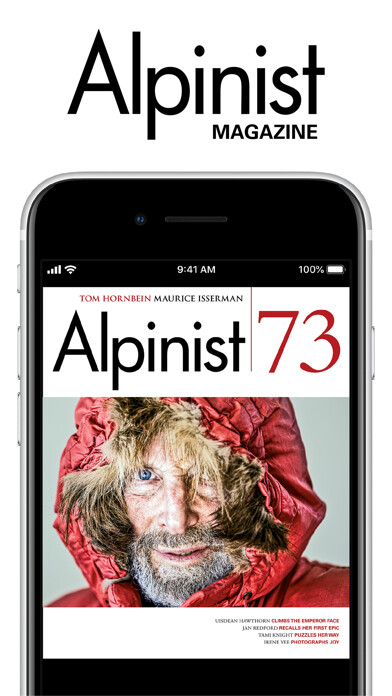 Emulate iPhone app Alpinist Magazine using MyAndroid