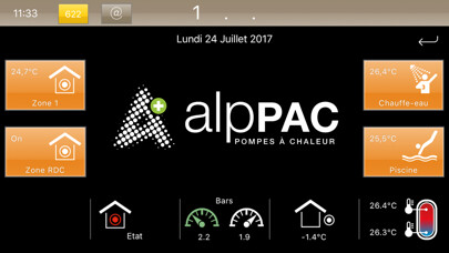 Emulate iPhone app alpPAC Control using MyAndroid