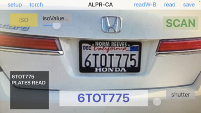 Emulate iPhone app ALPR Sentinel California using MyAndroid Emulate iPhone app ALPR Sentinel California using MyAndroid