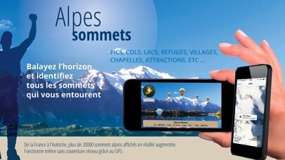 Emulate iPhone app Alps Peaks AR using MyAndroid Emulate iPhone app Alps Peaks AR using MyAndroid