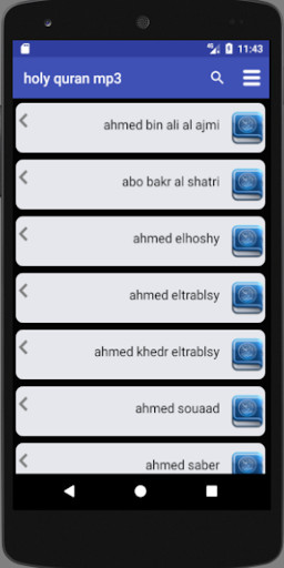 Emulate Android APK Al Quran MP3
