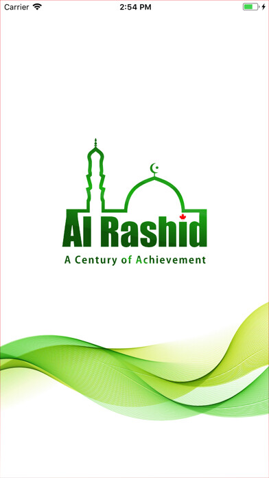 Emulate iPhone app AlRashid Mosque Canada using MyAndroid