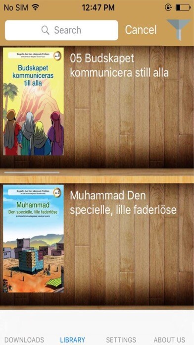Emulate iPhone app Al-Risalah Books using MyAndroid Emulate iPhone app Al-Risalah Books using MyAndroid