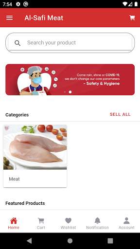 Run android online APK Al Safi Meat House from MyAndroid or emulate Al Safi Meat House using MyAndroid