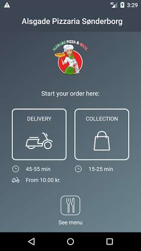 Run android online APK Alsgade Pizzaria Sønderborg from MyAndroid or emulate Alsgade Pizzaria Sønderborg using MyAndroid