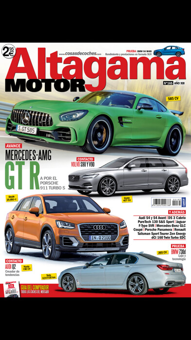 Emulate iPhone app Altagama revista using MyAndroid