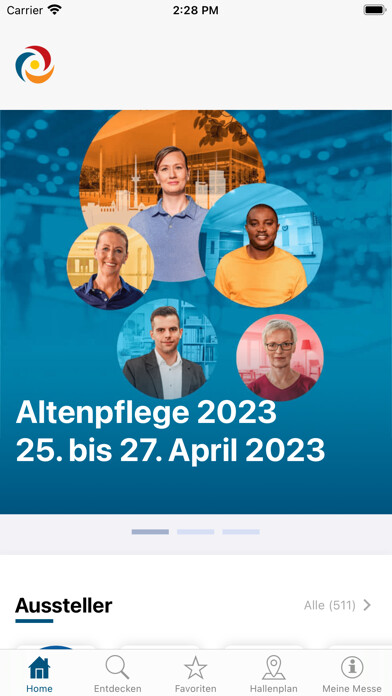 Emulate iPhone app Altenpflege - Die Leitmesse using MyAndroid Emulate iPhone app Altenpflege - Die Leitmesse using MyAndroid