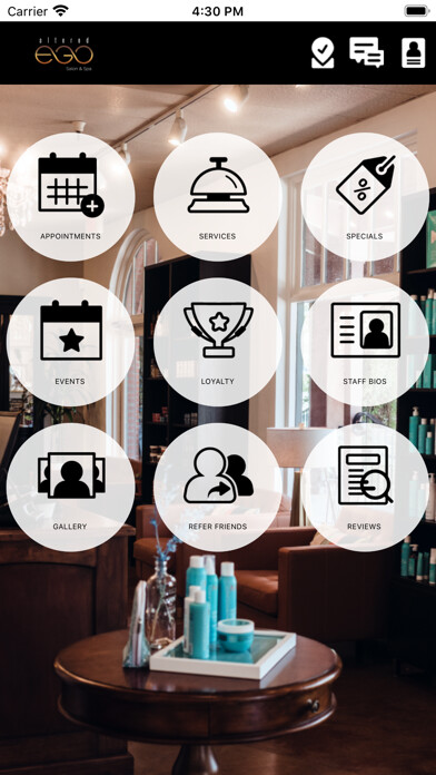 Run android online APK Altered Ego Salon & Spa from MyAndroid or emulate Altered Ego Salon & Spa using MyAndroid