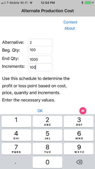 Emulate iPhone app Alternate Prod Cost Automated using MyAndroid