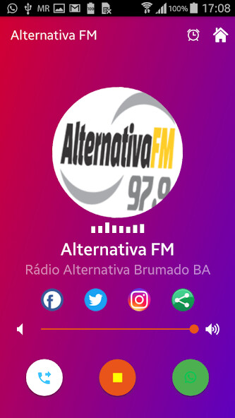 Run android online APK Alternativa FM 97,9 Brumado from MyAndroid or emulate Alternativa FM 97,9 Brumado using MyAndroid