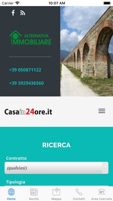 Emulate iPhone app Alternativa Immobiliare using MyAndroid Emulate iPhone app Alternativa Immobiliare using MyAndroid