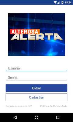 Emulate Android APK Alterosa Alerta