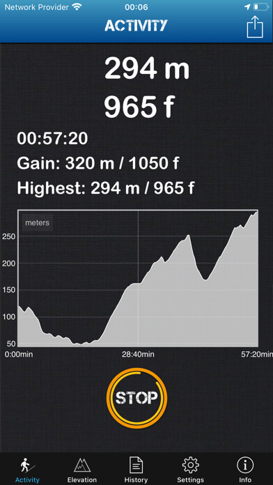 Emulate iPhone app Altimeter Offline Pro using MyAndroid Emulate iPhone app Altimeter Offline Pro using MyAndroid