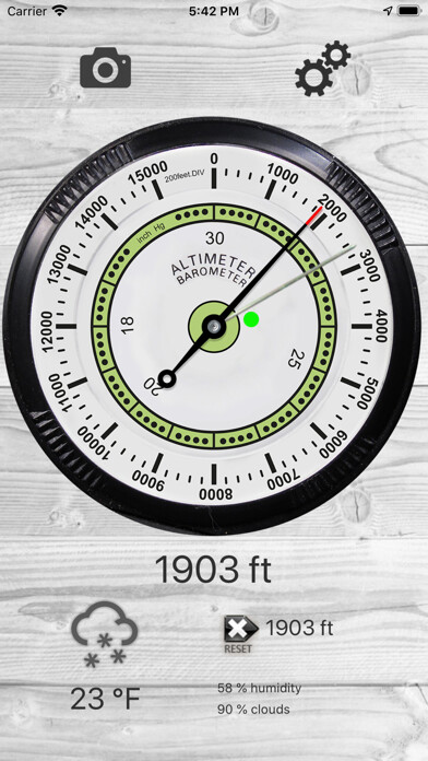 Emulate iPhone app altimeter professional using MyAndroid Emulate iPhone app altimeter professional using MyAndroid