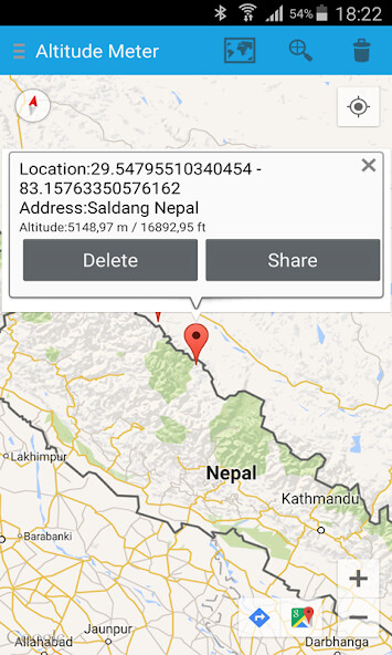 Emulate Android APK Altitude meter Emulate Android APK Altitude meter