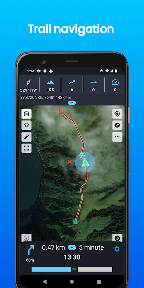 Run android online APK ALTLAS: Trails, Maps  Hike from MyAndroid or emulate ALTLAS: Trails, Maps  Hike using MyAndroid