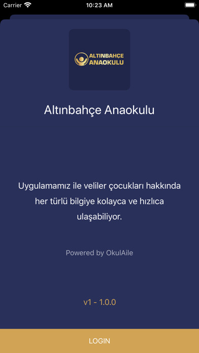 Emulate iPhone app Altınbahçe Anaokulu using MyAndroid Emulate iPhone app Altınbahçe Anaokulu using MyAndroid