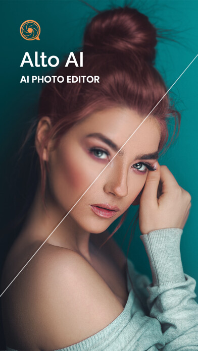 Emulate iPhone app Alto AI - Photo Enhancer using MyAndroid