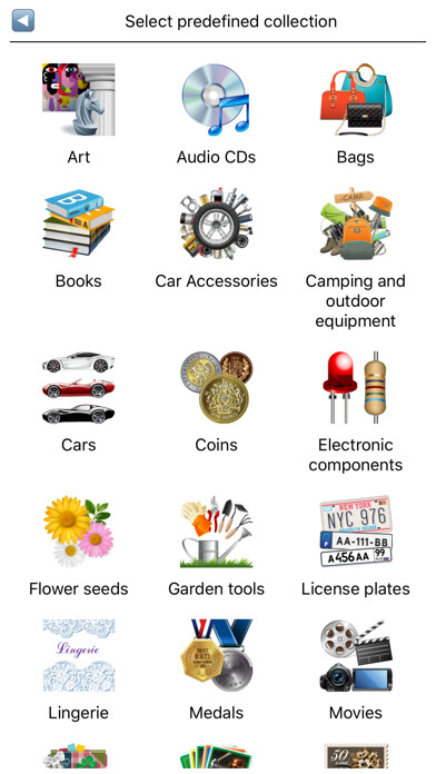 Emulate iPhone app Altova MyCollections using MyAndroid