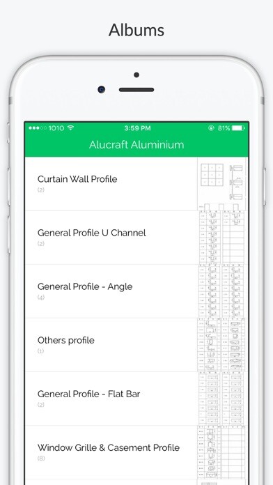 Emulate iPhone app Alucraft Aluminium using MyAndroid
