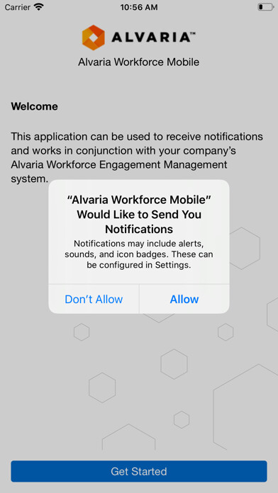 Emulate iPhone app Alvaria Workforce Mobile using MyAndroid Emulate iPhone app Alvaria Workforce Mobile using MyAndroid