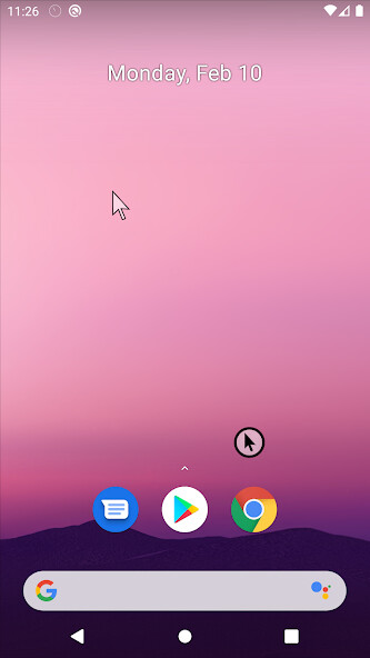 Run android online APK Always visible mouse from MyAndroid or emulate Always visible mouse using MyAndroid