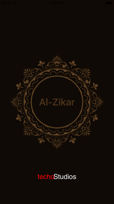 Emulate iPhone app Al Zikar - Tasbeeh Tap Counter Free For All Muslims using MyAndroid