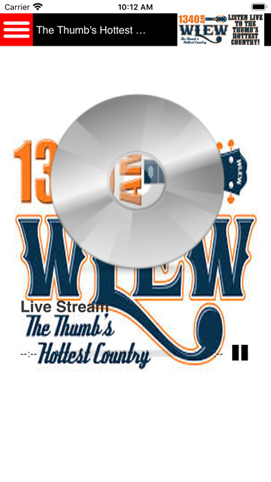 Emulate iPhone app AM 1340 WLEW using MyAndroid
