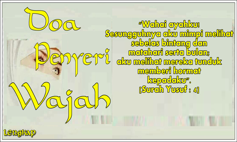 Emulate Android APK Amalan Doa Agar Wajah Berseri Dan Awet Muda