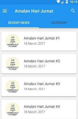 Emulate Android APK Amalan Hari Jumat