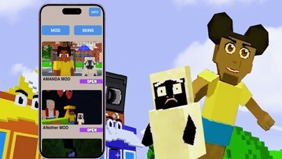 Emulate iPhone app Amanda Mod For Minecraft PE using MyAndroid Emulate iPhone app Amanda Mod For Minecraft PE using MyAndroid
