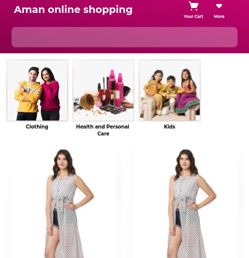 Run android online APK Aman Online Shopping from MyAndroid or emulate Aman Online Shopping using MyAndroid