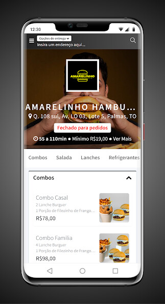 Run android online APK Amarelinho Hamburgueria from MyAndroid or emulate Amarelinho Hamburgueria using MyAndroid