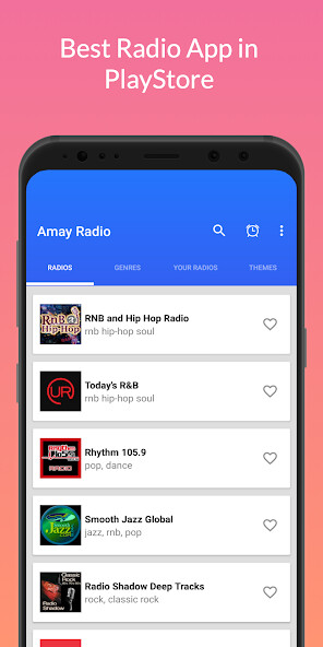 Run android online APK Amay Radio : Online FM Radio in English from MyAndroid or emulate Amay Radio : Online FM Radio in English using MyAndroid