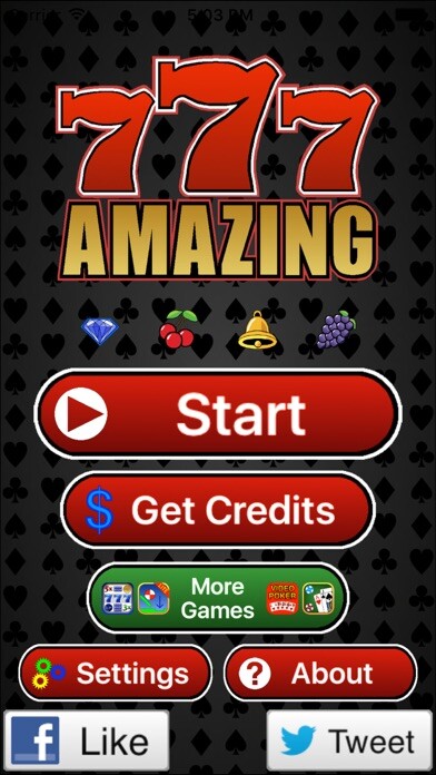 Emulate iPhone app Amazing 777 Slots using MyAndroid