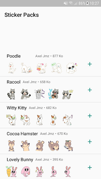 Run android online APK Amazing Animals Stickers from MyAndroid or emulate Amazing Animals Stickers using MyAndroid