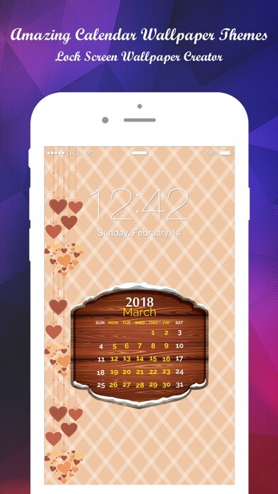Emulate iPhone app Amazing Calendar theme creator using MyAndroid Emulate iPhone app Amazing Calendar theme creator using MyAndroid