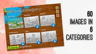 Emulate iPhone app Amazing coloring book for kids using MyAndroid Emulate iPhone app Amazing coloring book for kids using MyAndroid