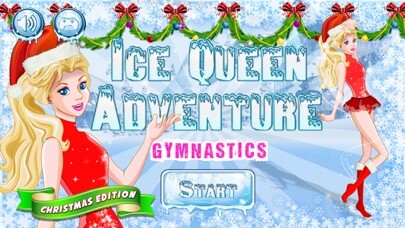 Emulate iPhone app Amazing Gymnastic Ice Queen Adventure Xmas Edition using MyAndroid