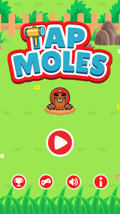 Emulate iPhone app Amazing Mole Hole Tap! using MyAndroid
