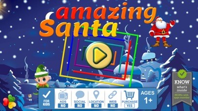 Emulate iPhone app Amazing Santa: Christmas Games using MyAndroid