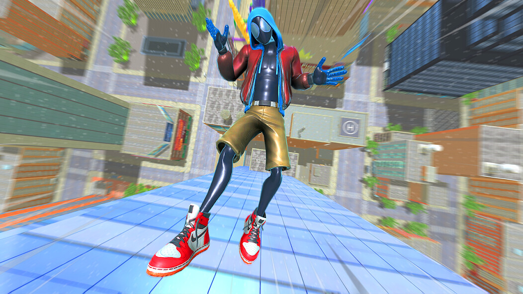 Run android online APK Amazing Spider Rope hero Sim from MyAndroid or emulate Amazing Spider Rope hero Sim using MyAndroid